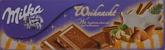 Milka duze krowa weinacht with hazelnuts almonds and cinamon